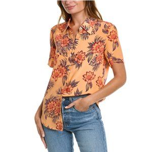 NWT EQUIPMENT 100% Silk Short Sleeve Shirt